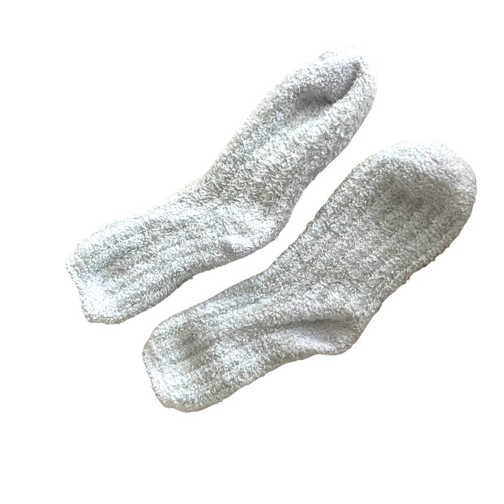 NWOT Urban Outfitters Fuzzy and Comfy White Socks